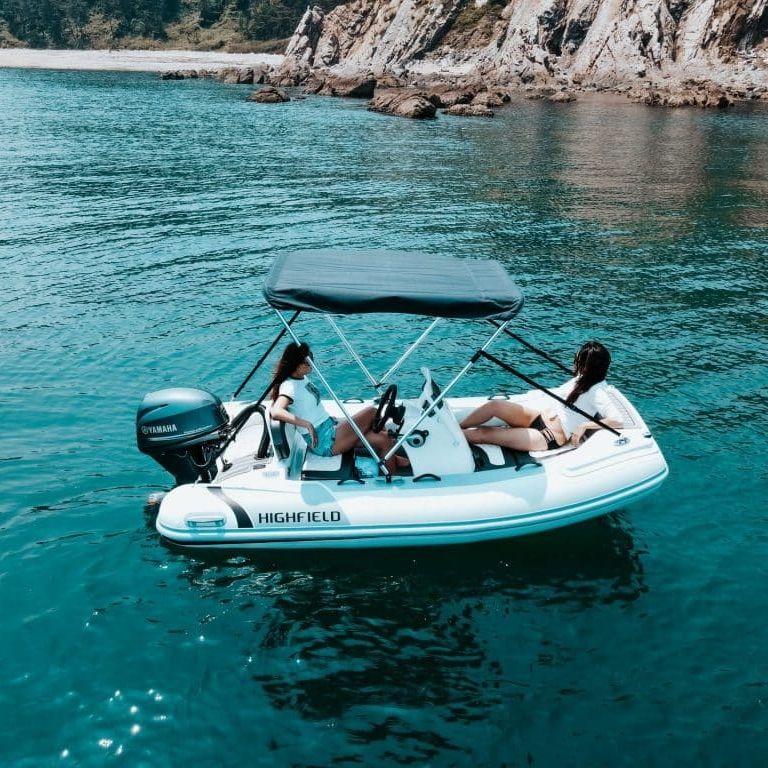 Outboard inflatable boat SP 300 Highfield boats rigid / center