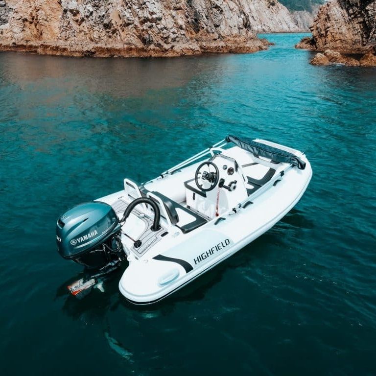 Outboard inflatable boat SP 330 Highfield boats rigid / center