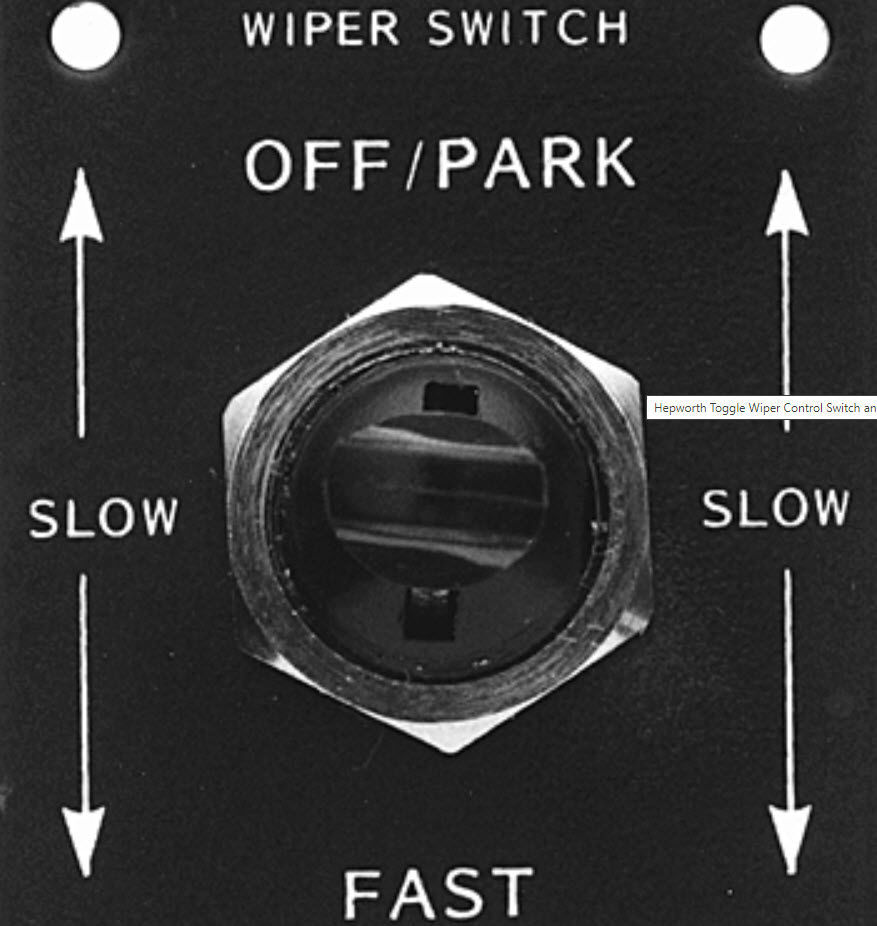 Boat switch Toggle B.Hepworth and Co. Ltd. for ships / rotary / wiper