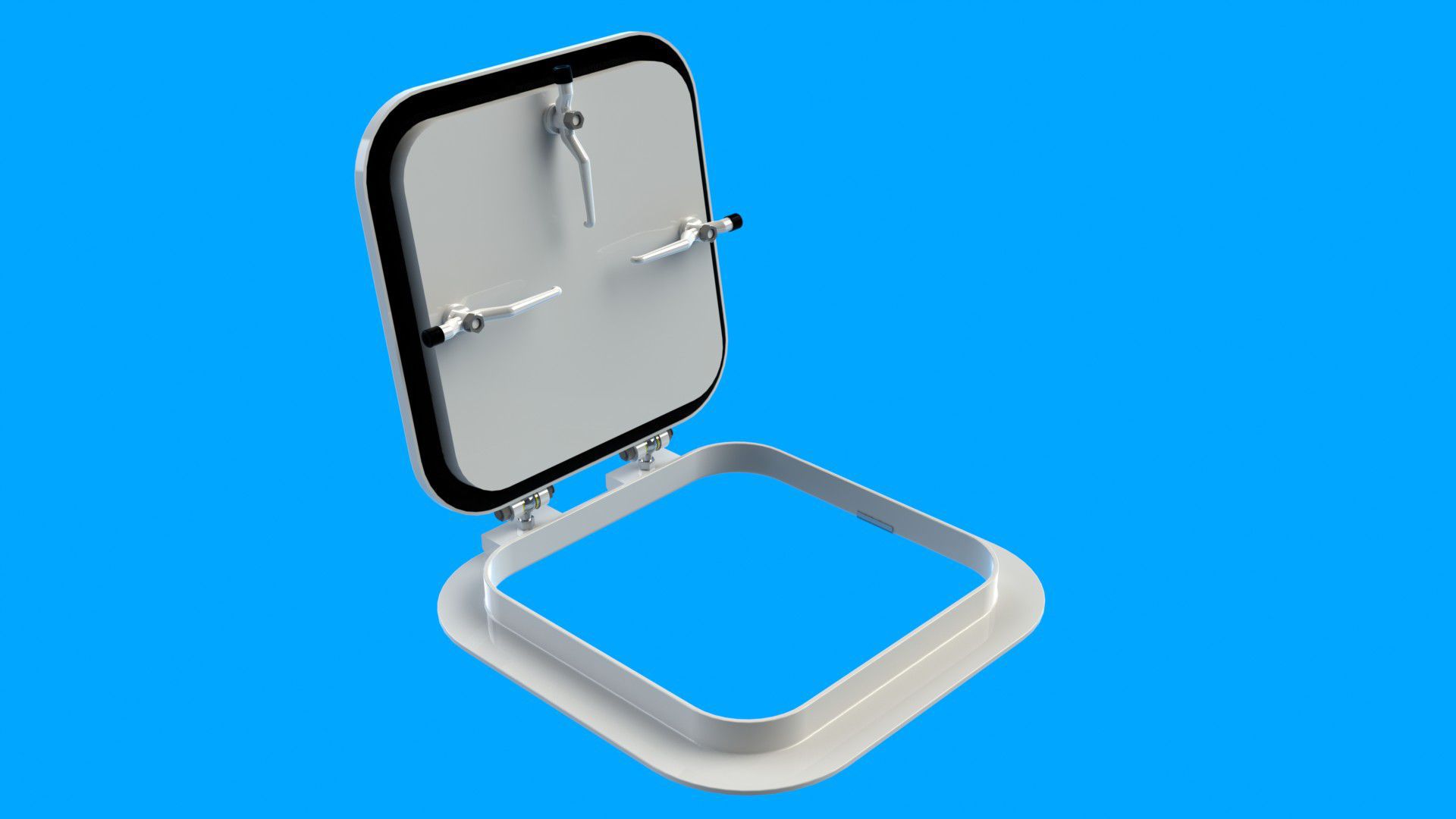 Boat deck hatch HWTPRXHN series Bofor Marine Products for yachts