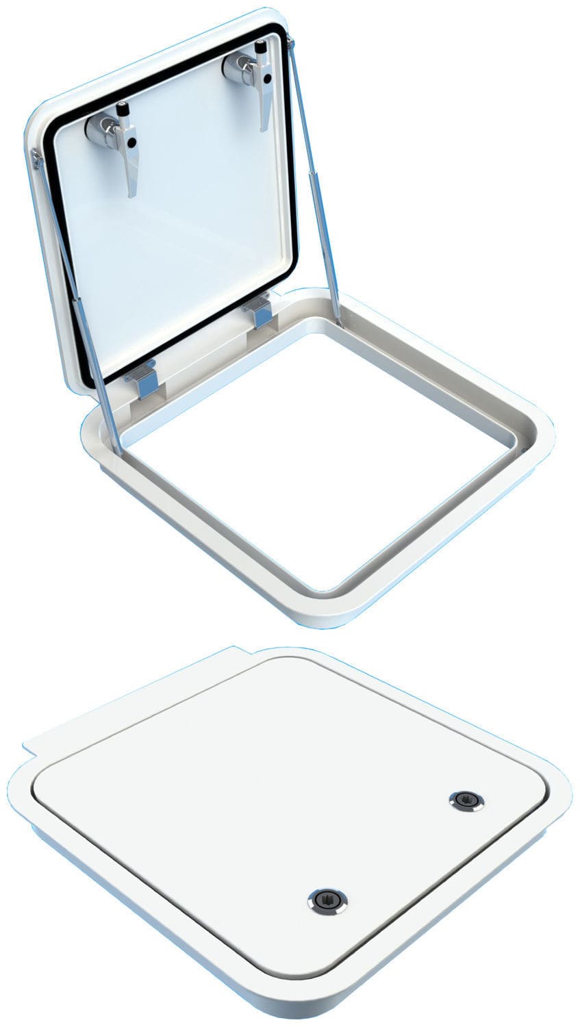 Ship deck hatch HOYSAL Bofor Marine Products for yachts / square