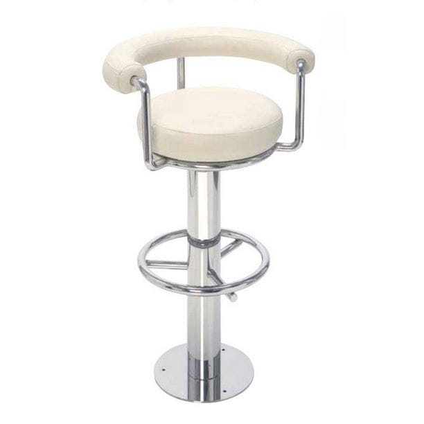 Yacht bar stool MARTINI 2 Metalstyle Srl polished stainless steel