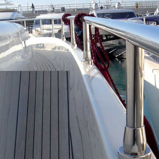 Boat grab rail VERSIONE TONDA Metalstyle Srl polished stainless steel