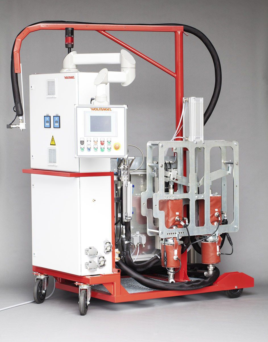 RTM injection machine IJECT TOUCH Wolfangel GmbH for shipyards