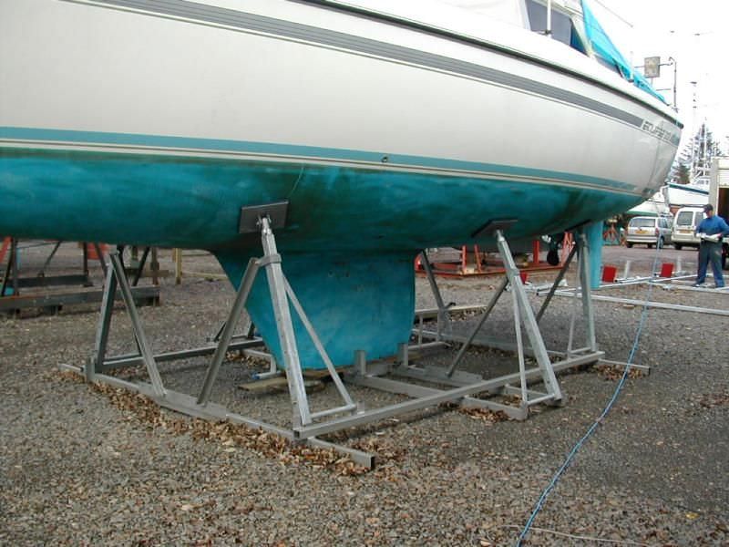 Boat cradle STANDARD Tennamast adjustable