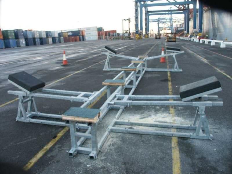 boat shipping cradle