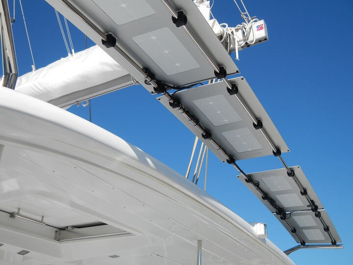 Boat solar panel bracket SW000X series assea