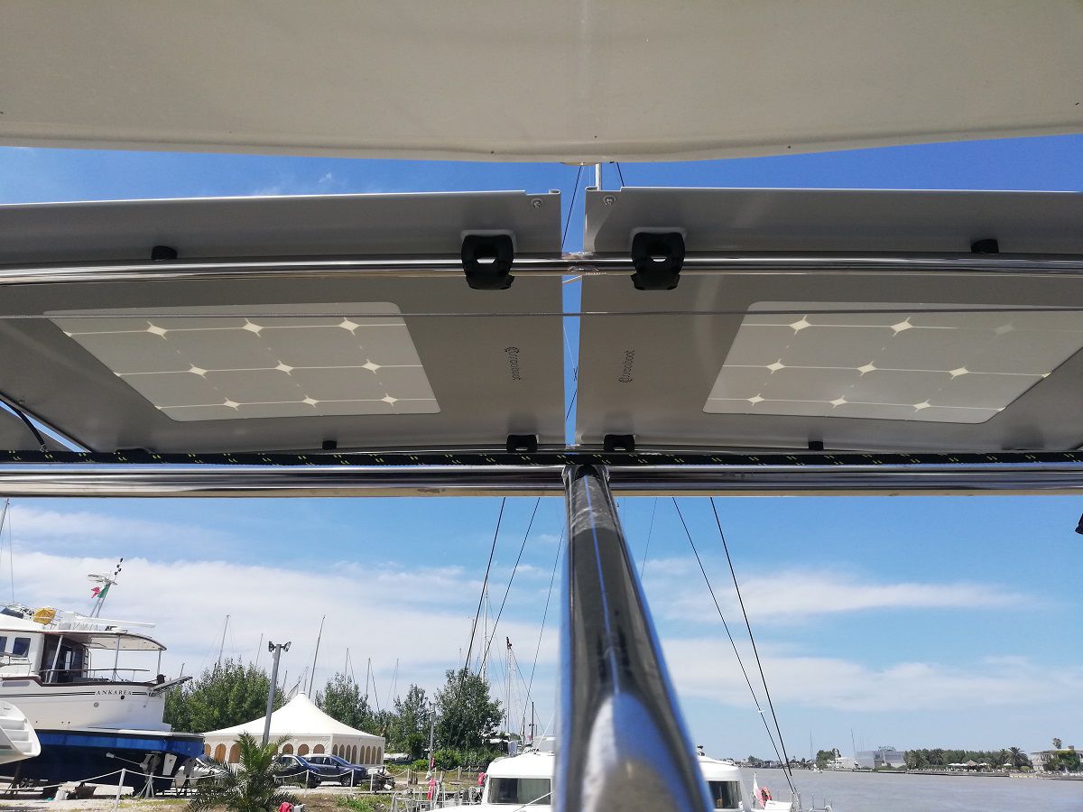 Boat solar panel bracket SW000X series assea