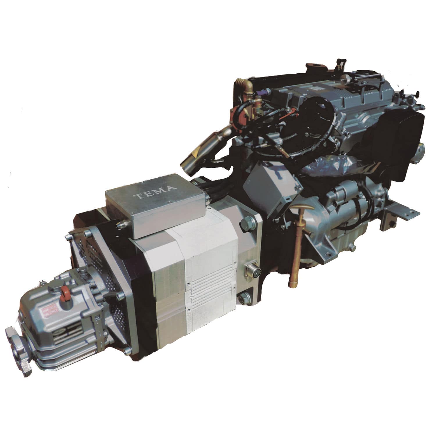 Ship propulsion system Lombardini TEMA d.o.o. dieselelectric hybrid