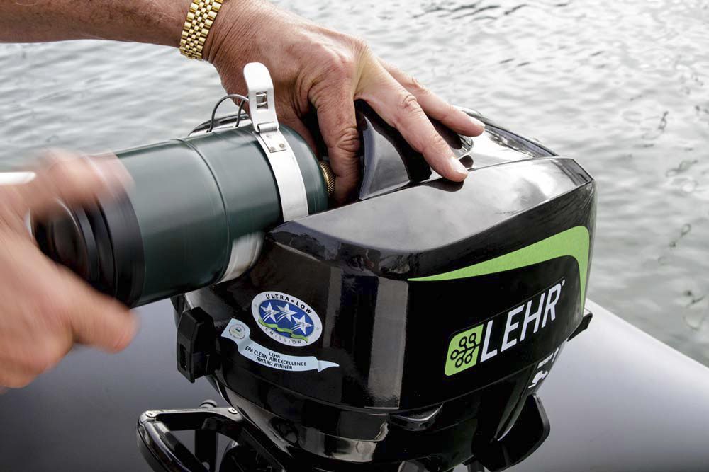 Lehr Propane Outboard Engine