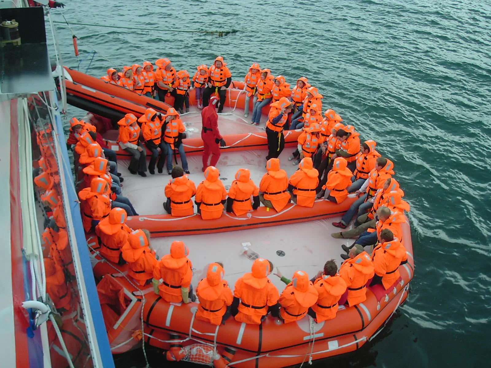 Survitec Group Ltd Zodiac 10-person SOLAS A or SOLAS B inflatable liferaft.