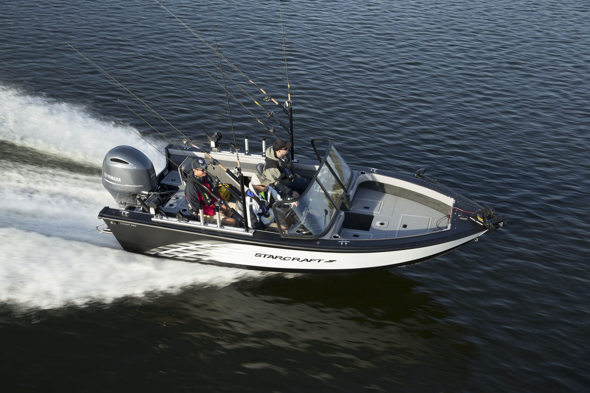 Outboard bay boat Titan 186 Starcraft dualconsole / sport