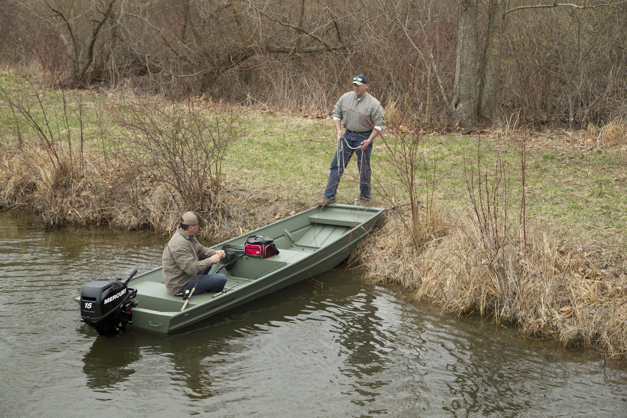 Outboard jon boat 1436 Starcraft sportfishing / 3person