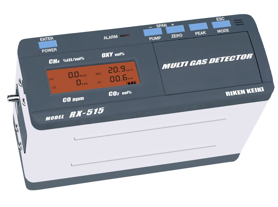 Gas detector RX516 / RX517 RKI INSTRUMENTS for ships / infrared