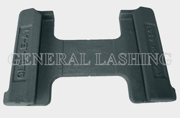 General Lashing System (China) Co., Ltd. Dovetail plate double 55° AE-B2/203, Dovetail plate double 55° AE-B2/216, Dovetail plate double 55C° AE-B2/258