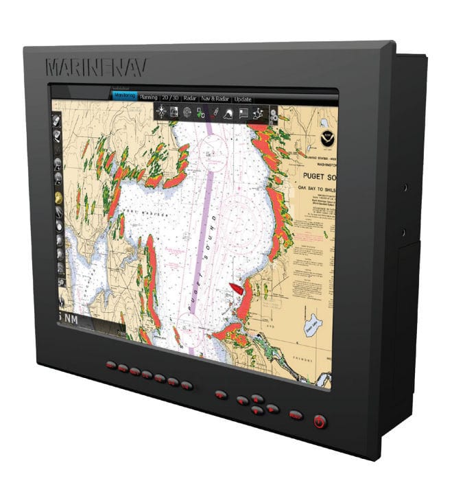 Yacht screen Mariner 15" MarineNav Ltd. for ships / marine
