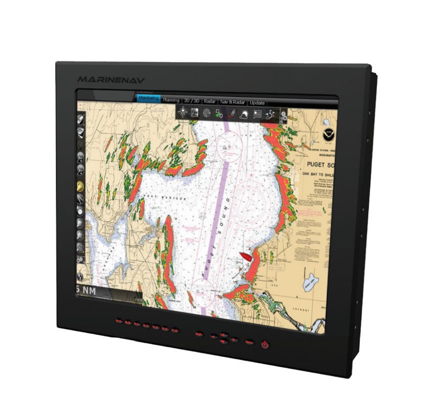 Yacht screen Mariner 19" MarineNav Ltd. for ships / marine / navigation system