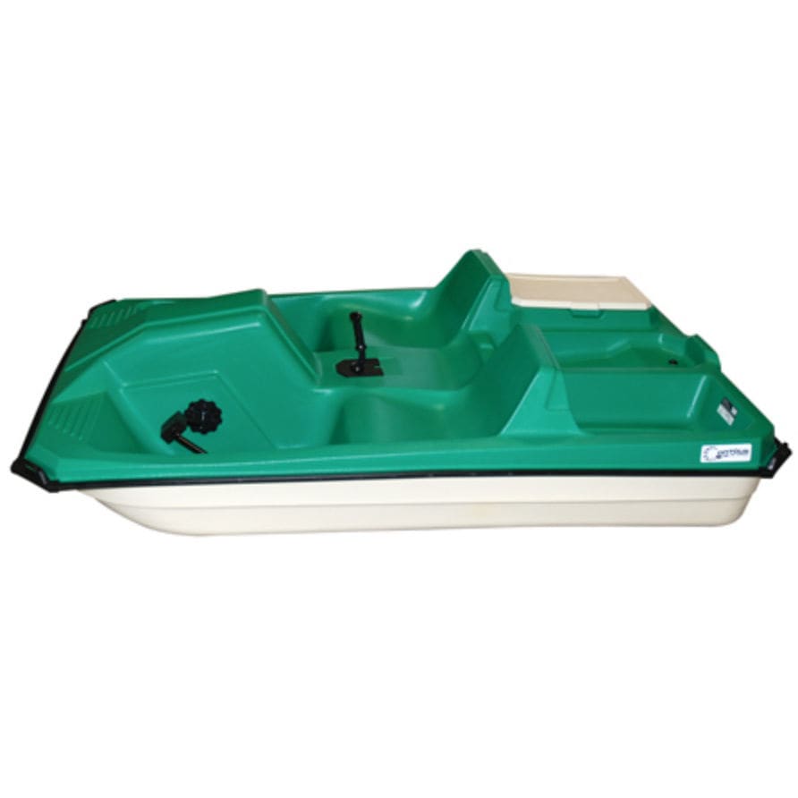 3person pedal boat Captain BW Marine polyethylene / blue / red