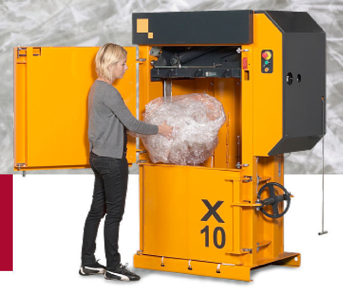 Ship waste compactor Marine X10 Bramidan Marine Waste Compactors