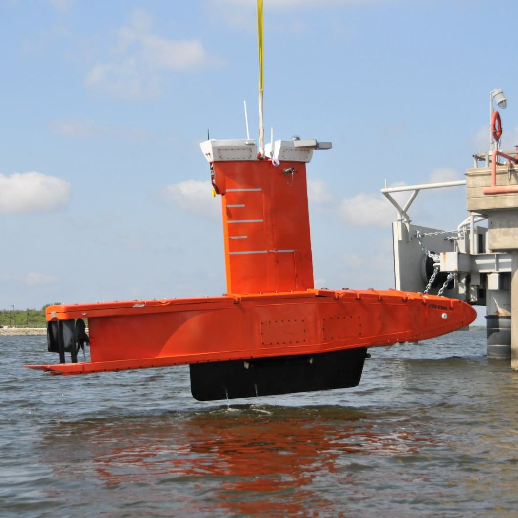 Oceanographic survey autonomous surface vehicle CHunter Autonomous