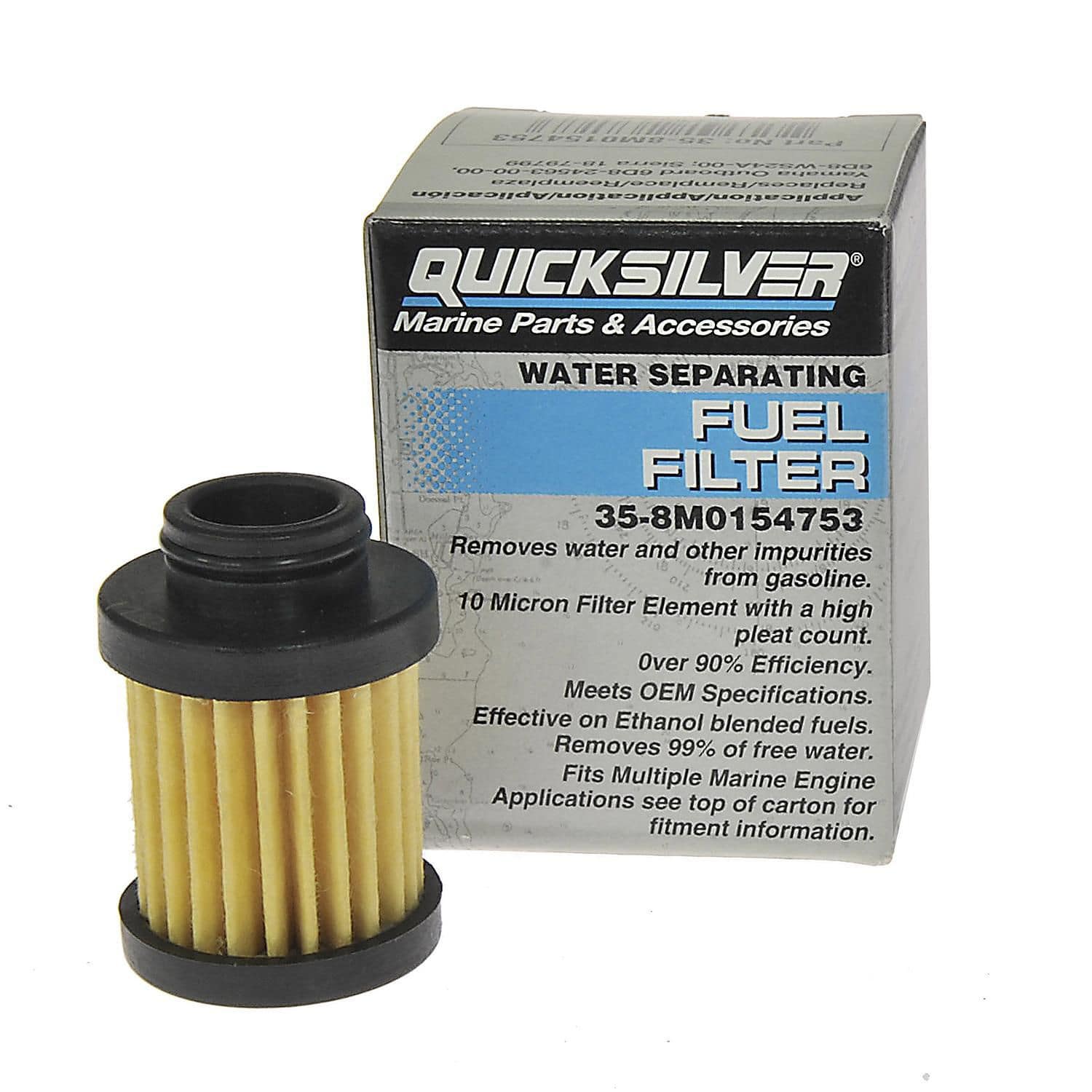 Fuel/water separator filter 8M0154753 Quicksilver for boats / engine
