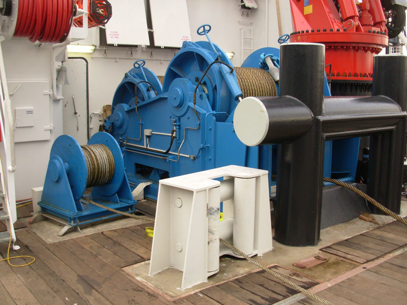 Towing winch AHT North Sea Winches hydraulic drive / with