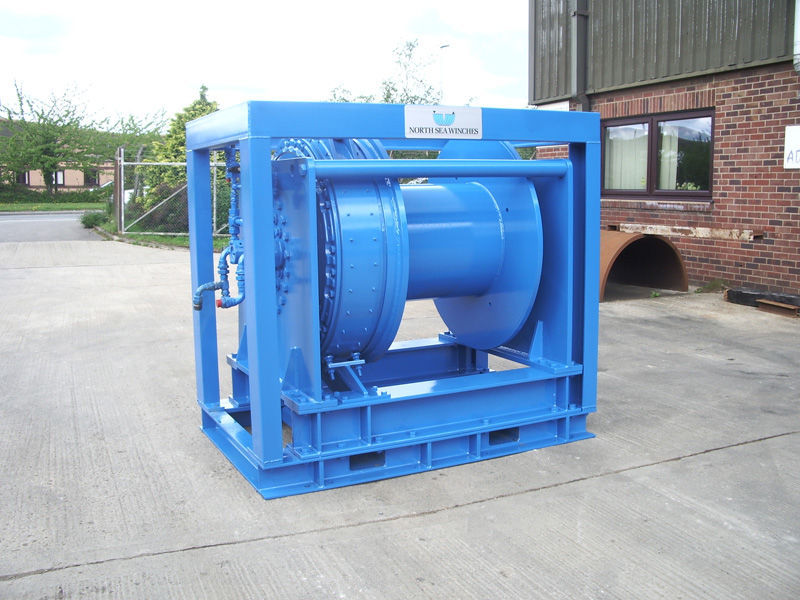 Ship winch CONSTANT TENSION North Sea Winches hydraulic drive