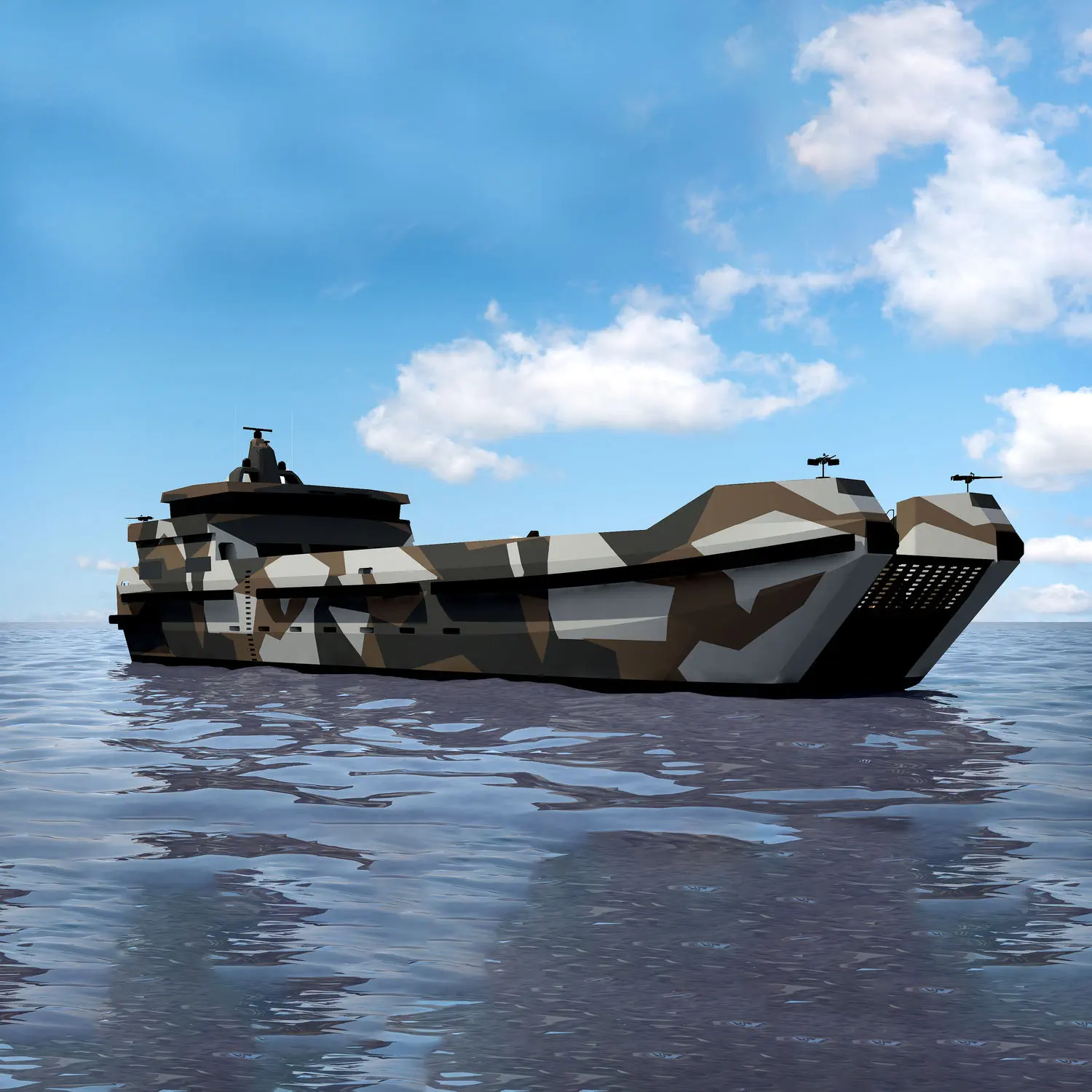 Offshore patrol special vessel - 5000-4000 THE TRANSPORTER - ARESA