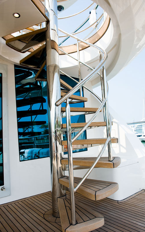 Yacht stairs - Ocean Group
