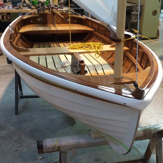 Double-handed sailing dinghy - 9P - Colombo Leopoldo - traditional ...