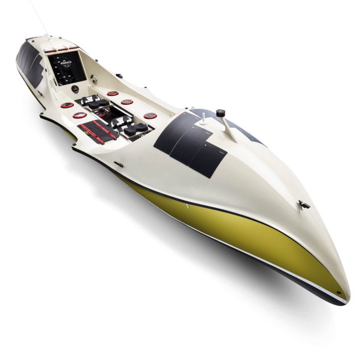 Racing rowboat - O28 - Whaleboat - carbon fiber / custom