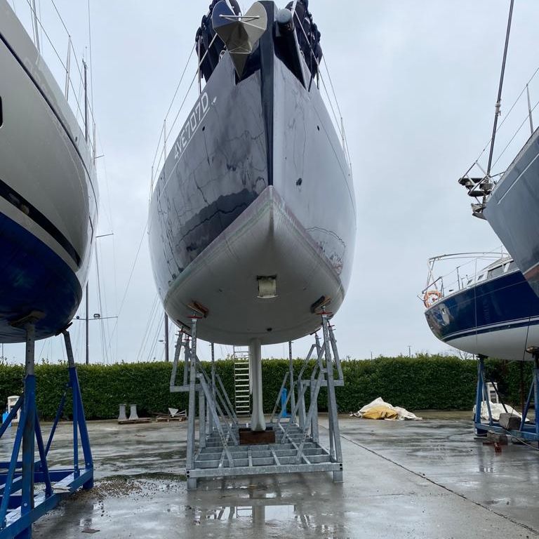 Sailboat cradle SCBAG Naval Tecno Sud adjustable