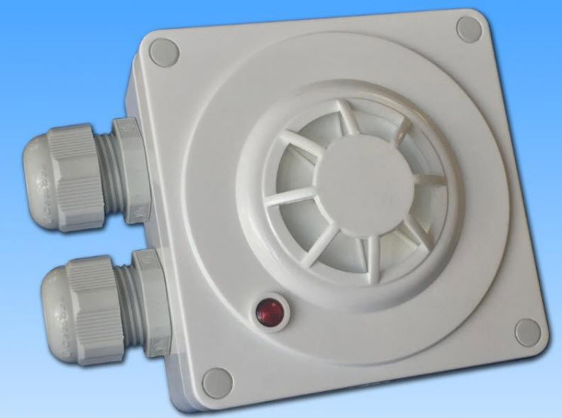 Heat detector MD9907 Microdata Due S.r.l. for boats / optical