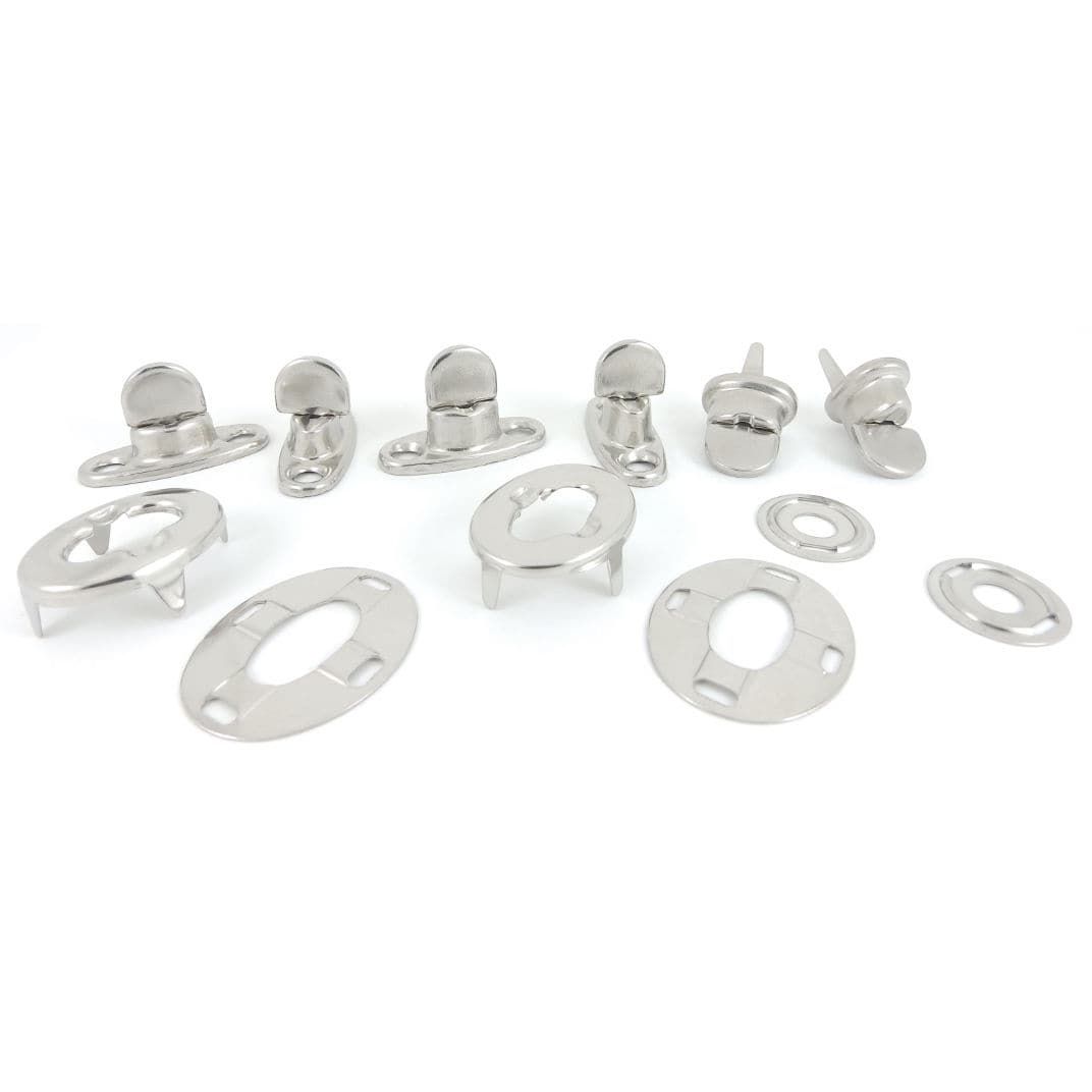 Boat snap fastener TURNBUTTONS Ossian Fasteners SL for covers