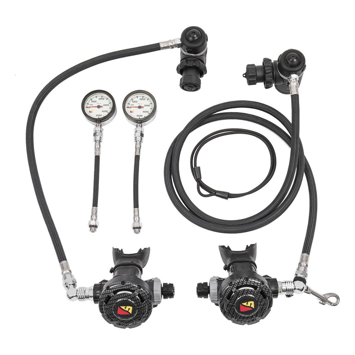 First and second stage scuba regulator XT NOMAD Dive Rite