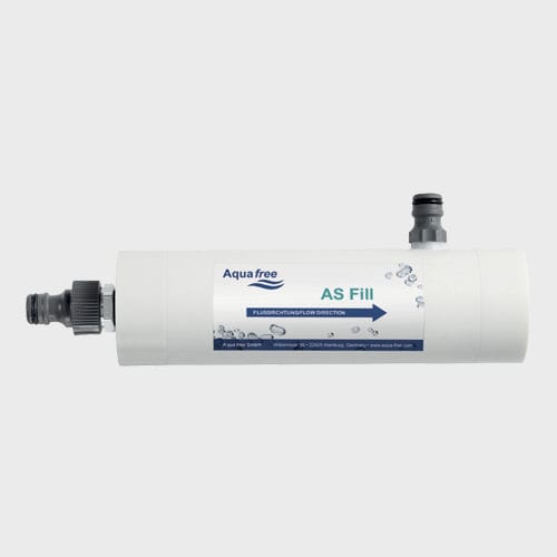 Fresh water filter AS Fill Aqua free GmbH for boats / for water tanks