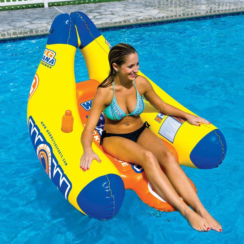 Float For Reading Saddle Float Water Toy BEACH BRONCO WOW