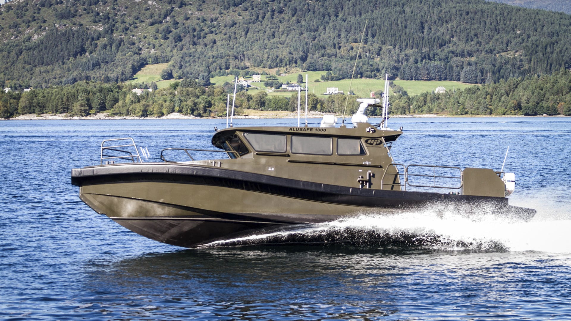 Patrol boat - ALUSAFE 1300 MK III - Maritime Partner AS - inboard