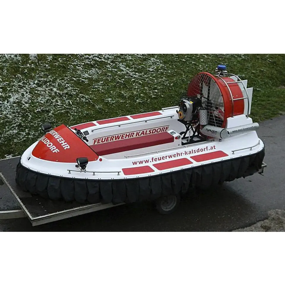 Professional hovercraft - Typhoon - MAD Hovercraft - private / rescue