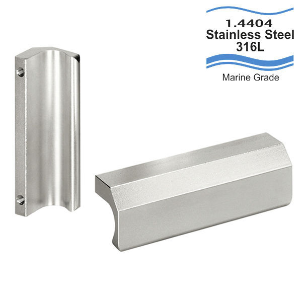 Boat handle EL Series Rohde AG for ships / stainless steel