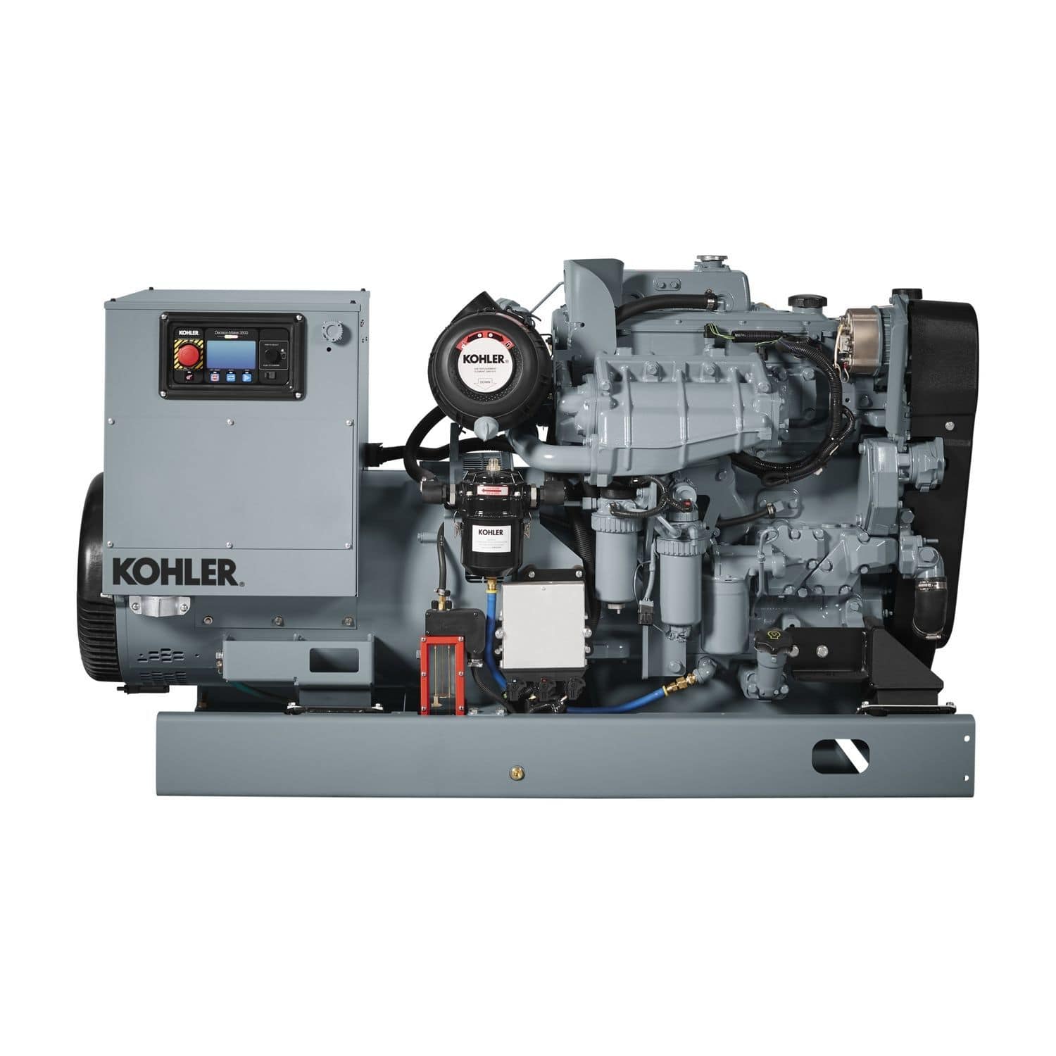 Diesel generator set - 80EOZCJ - Kohler Marine - for boat