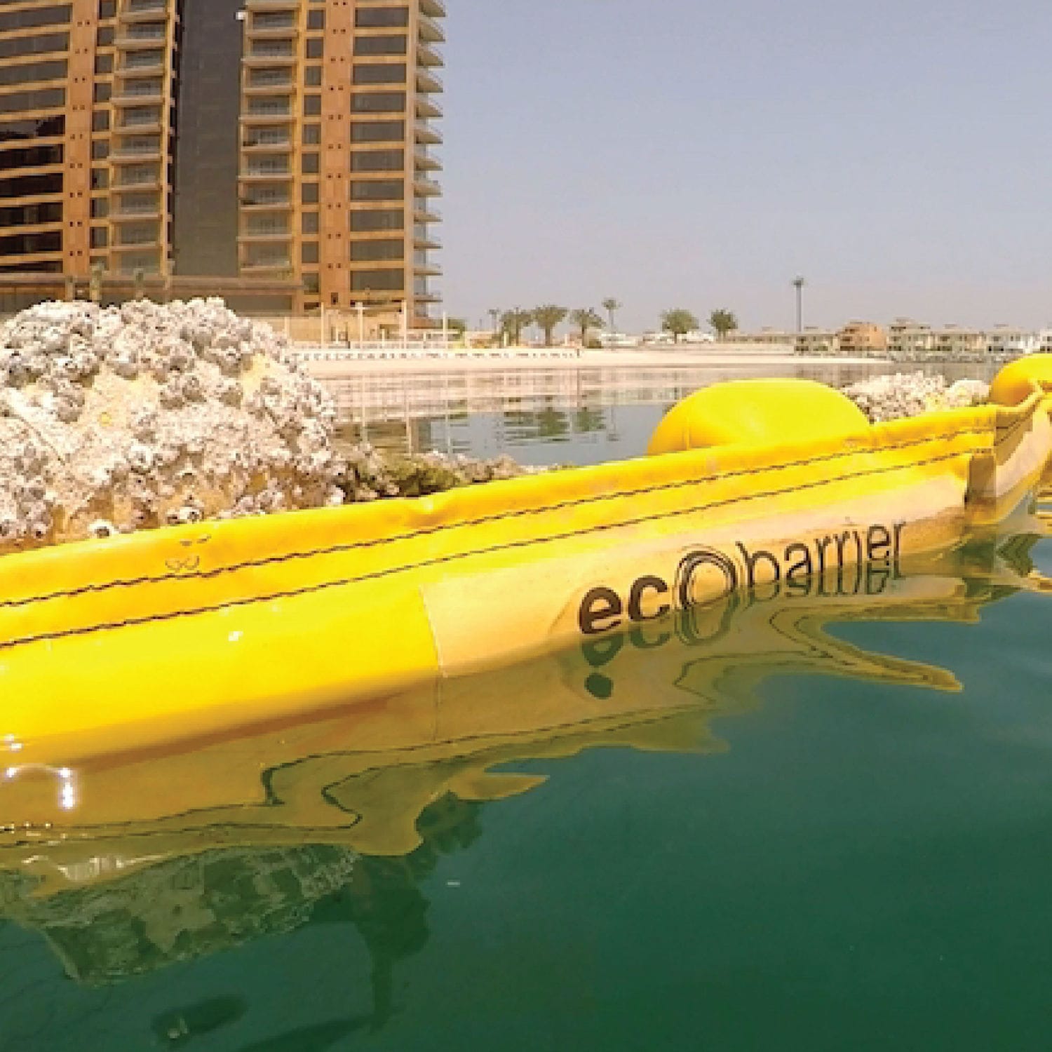 Jellyfishcontrol boom EDFN Ecocoast floating / sheltered waters