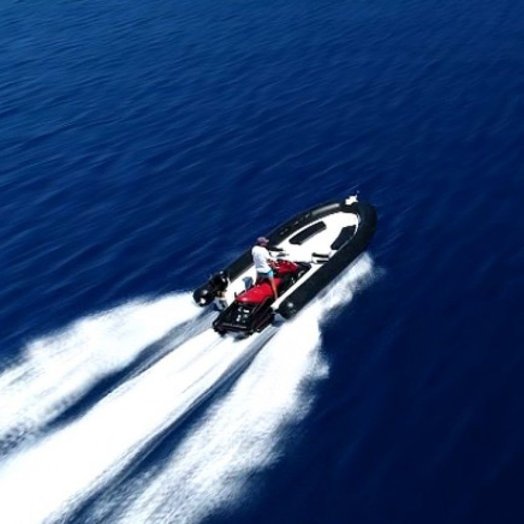 Jetski propelled inflatable boat Hydrofun LTD for fishing / 8