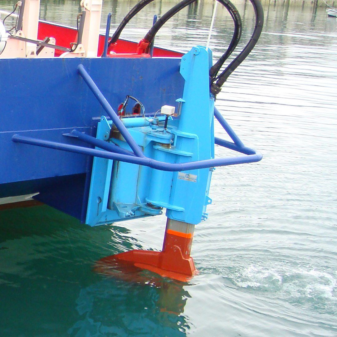 Rudder thruster 1700LDR11 DWG Trading external / for boats