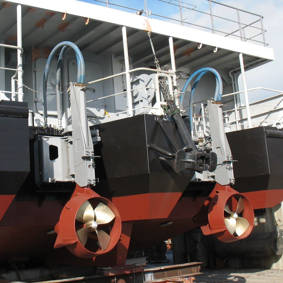 Rudder thruster 2400HDB10 DWG Trading external / for boats