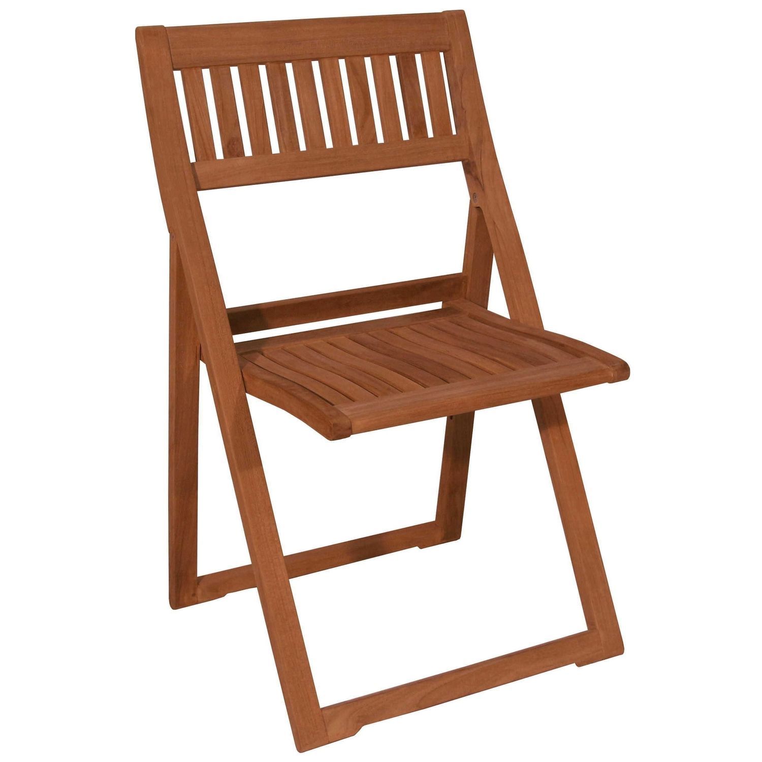 Standard boat chair CMXF082T12 Eurodesign folding / teak