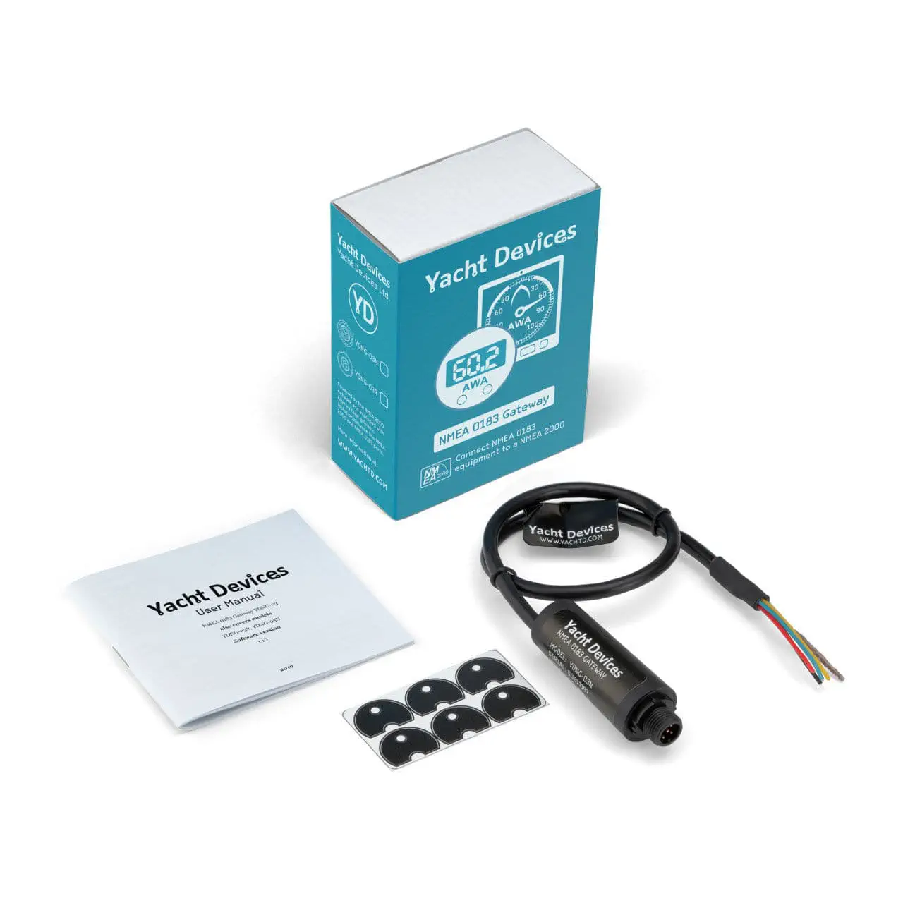 NMEA 0183® to NMEA 2000® network gateway - YDNG-03 - Yacht Devices Ltd