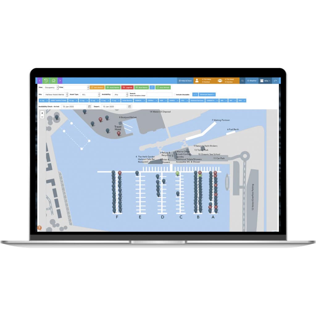 Management software Viking Systems Ltd for marinas