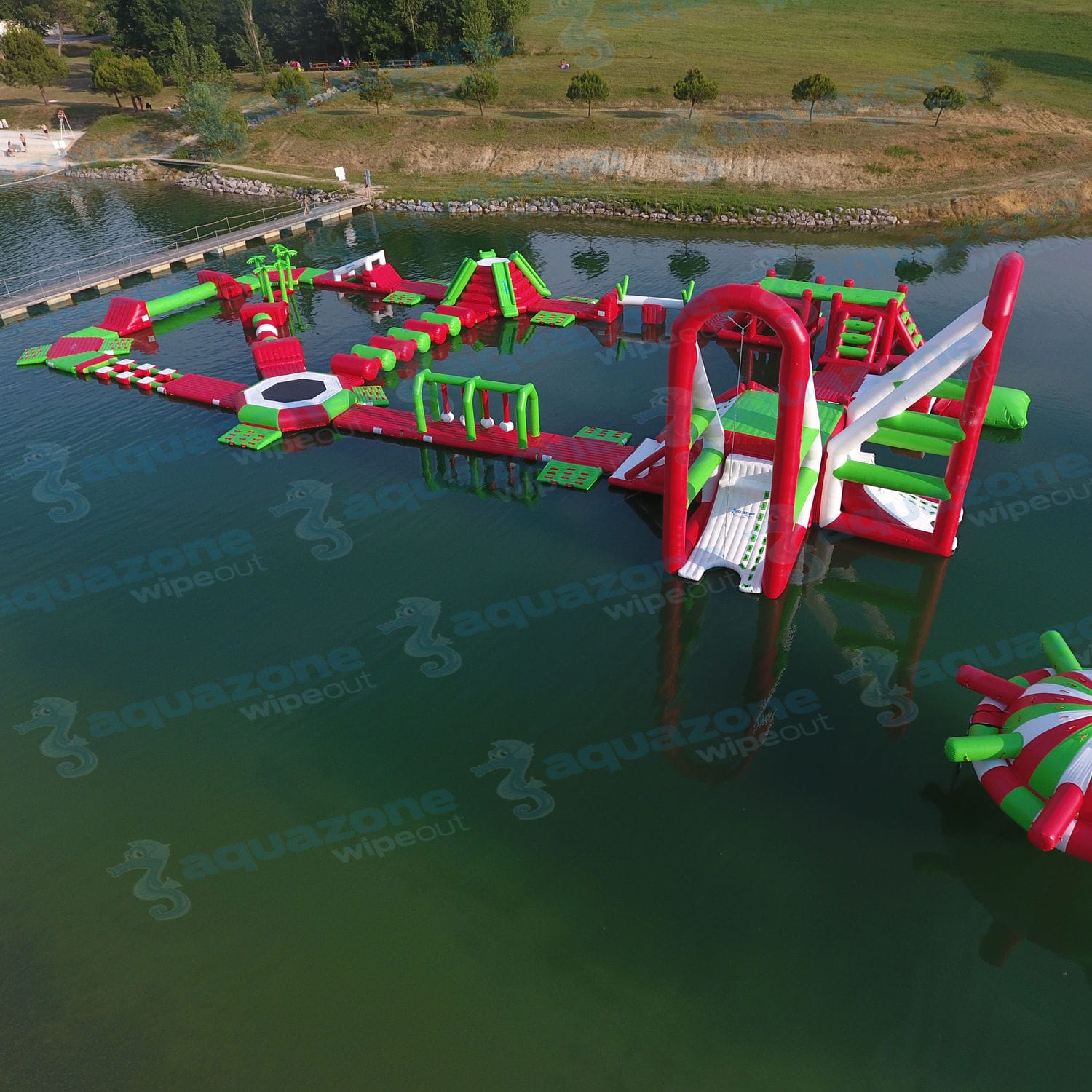 Parks water toy Pack 3 AQUAZONE parc aquatique inflatable / floating