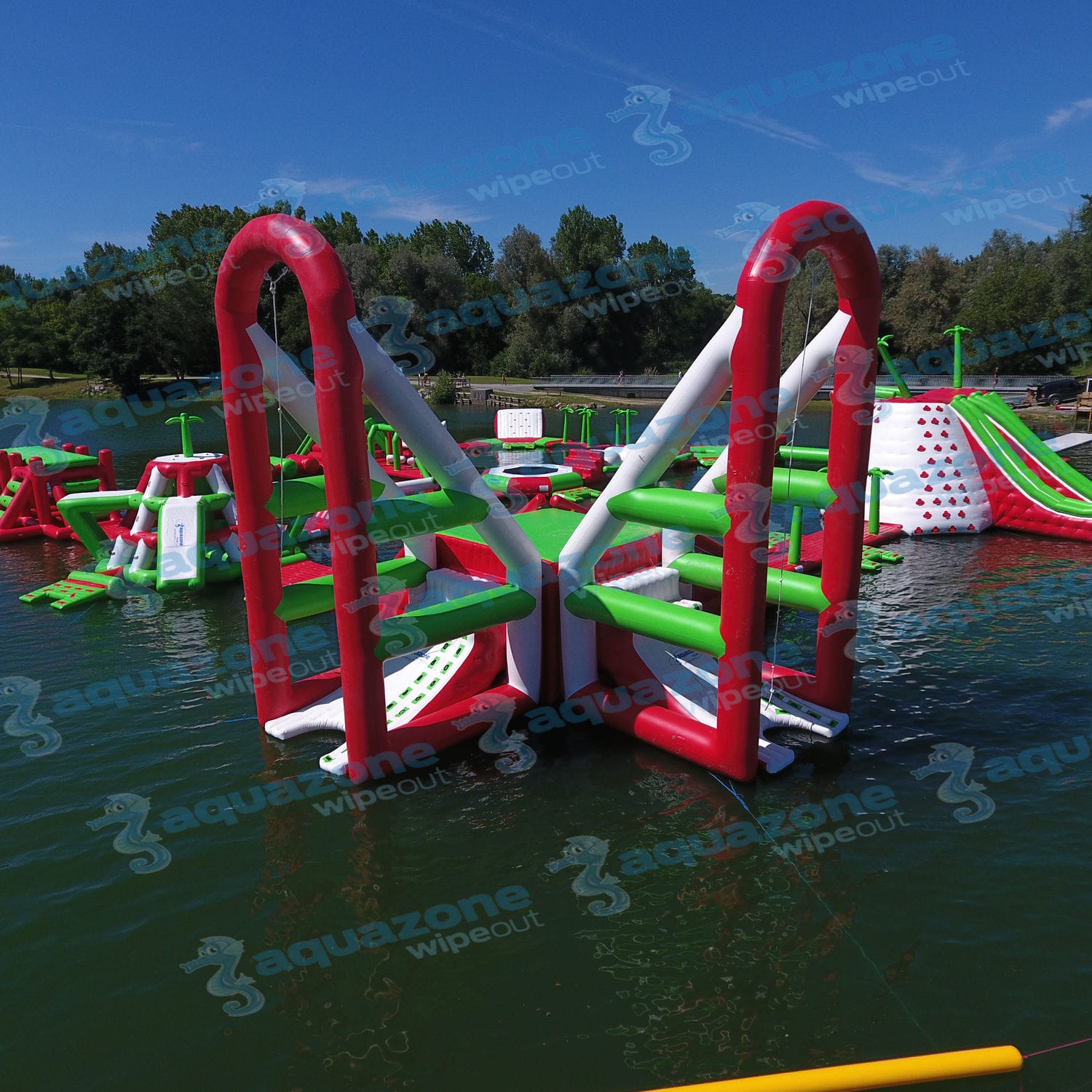 Parks water toy Pack 4 AQUAZONE parc aquatique for recreation